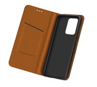 Étui pour Samsung Galaxy A72 Porte-carte Support Vidéo Cuir Véritable noir