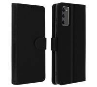 Étui pour Samsung Galaxy Note 20 Housse Intégrale Porte-carte Fonction Support Noir