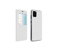 Etui pour Samsung Galaxy S10 Lite avec Fenêtre d'affichage Blanc