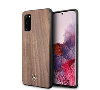 Étui pour Samsung Galaxy S20 Mercedes Wood Line, marron noyer