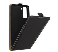 Étui pour Samsung Galaxy S21 FE Clapet Vertical Porte cartes Noir