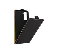 Avizar Étui pour Samsung Galaxy S21 FE Clapet Vertical Porte cartes Noir