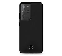 Silicone Line - Coque pour Samsung Galaxy S21 Ultra (Noir)