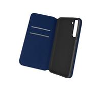 Étui pour Samsung Galaxy S22 Clapet Portefeuille Fonction Support Vidéo Bleu