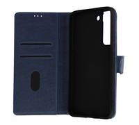 Étui pour Samsung Galaxy S22 Clapet Portefeuille Support Vidéo Bleu Nuit