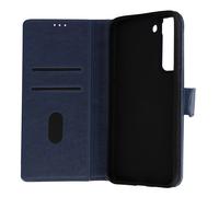 Étui pour Samsung Galaxy S22 Clapet Portefeuille Support Vidéo Bleu Nuit