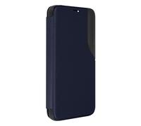 Coque Samsung Galaxy S22 Affichage de l'heure Fenêtre Support Vidéo Bleu