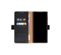 Etui pour Samsung Galaxy S22 Ultra Cuir Porte-carte Smart Pro Leather Forcell Noir