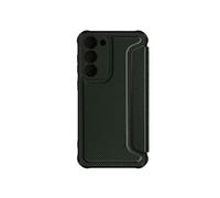 Etui pour Samsung Galaxy S23 Plus Porte-carte Coins Renforces Razor Book vert foncé