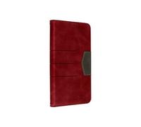 Etui pour Samsung Galaxy S23 Portefeuille et Support vidéo Simili cuir bicolore rouge