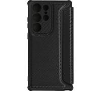 Étui pour Samsung Galaxy S23 Ultra Porte-carte Coin Antichoc Razor Book Noir