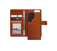 Mayaxess Étui pour Samsung Galaxy S23 Ultra Coque Détachable Marron