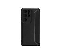 Etui pour Samsung Galaxy S23 Ultra Porte-carte Coins Renforces Razor Book Noir