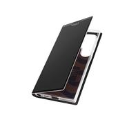 Étui pour Samsung Galaxy S24 Ultra Clapet Porte-carte Support Vidéo Noir