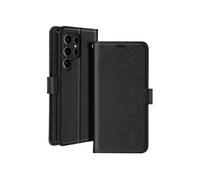 Etui pour Samsung Galaxy S25 Ultra Portefeuille avec Dragonne Noir