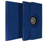 Avizar Étui intégral Samsung Galaxy Tab A 10.1 2019 Support rotatif 360° Bleu foncé