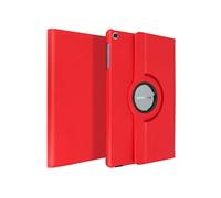 Avizar Étui pour Samsung Galaxy Tab A 10.1 2019 Protection intégrale Support rotatif 360° Rouge