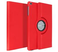 Avizar Étui pour Samsung Galaxy Tab A 10.1 2019 Protection intégrale Support rotatif 360° Rouge