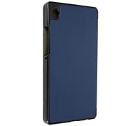 Etui pour Samsung Tab A9 Plus Clapet Trifold Support Video et Clavier Bleu Nuit