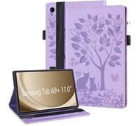 Étui pour Samsung Galaxy Tab A9 Plus/Tab A9+ SM-X210/X215/X216B Fonction du Support Coque Tablette Samsung Tab A9 Plus Violet