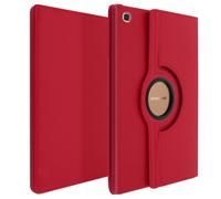 Étui Galaxy Tab S5e Protection Intégrale Fonction Support Rotative à 360° Rouge