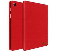 Housse pour Samsung Galaxy Tab S5e Rangements Cartes Fonction Support Fin Rouge