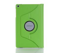 Lobwerk Étui pour Samsung Galaxy Tab S6 Lite SM-P610 SM-P615 10,4" Housse Smart Cover Étui Rotatif à 360° en Couleur Vert
