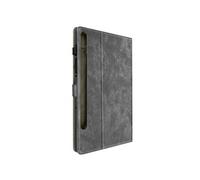 Housse Tablette AVIZAR Etui pour Samsung Galaxy Tab S9 et Tab S9 FE Porte-cartes Support Vidéo Gris