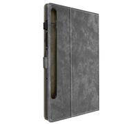 Etui pour Samsung Galaxy Tab S9 et Tab S9 FE Porte-cartes Support Vidéo Gris