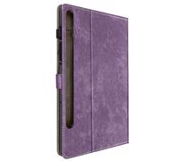 Étui pour Samsung Galaxy Tab S9 / Tab S9 FE, compartiments et fonction stand, violet