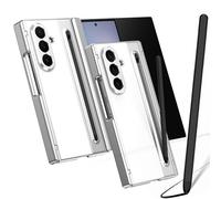 Étui pour Samsung Galaxy Z Trifold avec Protection d'écran + Stylet Pens + Porte Stylo-Blanc