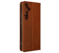 Etui pour Samsung S23 FE Portefeuille Support vidéo Rabat magnétique Marron