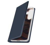Étui pour Samsung S24 et S25 Clapet Porte-carte Support Vidéo Bleu nuit