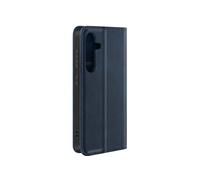 Etui pour Samsung S24 et S25 Portefeuille Fonction Support Bleu nuit