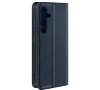 Avizar Étui portefeuille pour Samsung S24 et S25 – fonction support – Bleu nuit