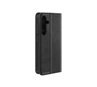 Avizar Étui pour Samsung S24 et S25 – Portefeuille, Fonction support – Noir