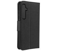 Étui pour Samsung S24 Plus et S25 Plus Clapet Portefeuille Support Noir