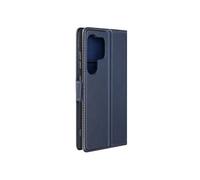 Etui pour Samsung S24 Ultra Portefeuille Support Rabat magnétique Bleu nuit