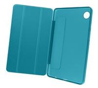 Étui pour Samsung Tab A9 Clapet Support Trois volets Mise en veille Turquoise