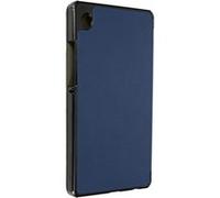 Étui pour Samsung Tab A9 Plus Clapet Trifold Support Video et Clavier Bleu Nuit