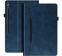 Étui pour Samsung Tab S10 FE Plus Clapet Portefeuille Support Vidéo Avizar Bleu nuit Bleu nuit G