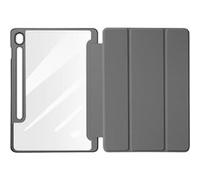 Étui pour Samsung Tab S9 FE Support Clavier Vidéo Toby Dux Ducis Noir Noir G