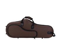 Étui pour saxophone Housse for saxophone, étui de transport portable for instruments à vent, accessoires(Brown)