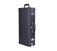 Étui pour saxophone Sac à dos for saxophone alto en mi bémol et si ténor, valise spéciale for instrument de musique, sacoche avec boîte rigide d'accompagnement(Tenor Black)