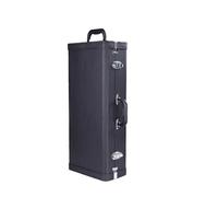 Étui pour saxophone Sac à dos for saxophone alto en mi bémol et si ténor, valise spéciale for instrument de musique, sacoche avec boîte rigide d'accompagnement(Alto Black)