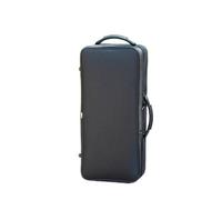Étui pour saxophone Sac à dos for saxophone alto en mi bémol, grande poche latérale, sac de protection spécial for instrument musique, valise rangement(Black 1)