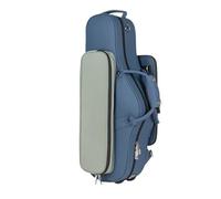 Étui pour saxophone Sac d'accompagnement for saxophone alto mi bémol, valise for instrument de musique, sacoche légère, sac à dos transportable(Blue)