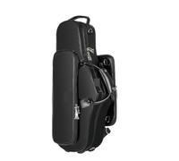 Étui pour saxophone Sac d'accompagnement for saxophone alto mi bémol, valise for instrument de musique, sacoche légère, sac à dos transportable(Black)