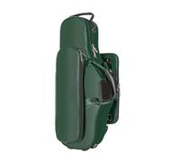 Étui pour saxophone Sac d'accompagnement for saxophone alto mi bémol, valise for instrument de musique, sacoche légère, sac à dos transportable(Green)