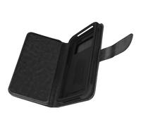 Étui pour Smartphone 3,8 à 4,3'' Portefeuille Multi-rangements Caméra Slide Noir